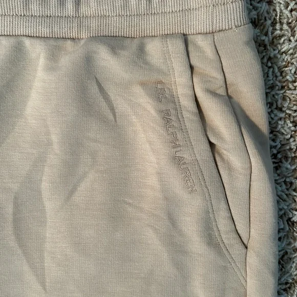 Lauren Ralph Lauren- Black Label Lounge Pants - Nude/Tan- Size S - Picture 3 of 7